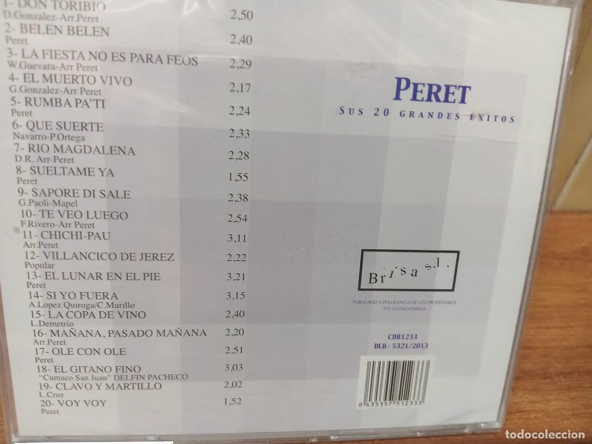 CDs de m&uacute;sica: PERET - SUS 20 GRANDES EXITOS - CD - Foto 2