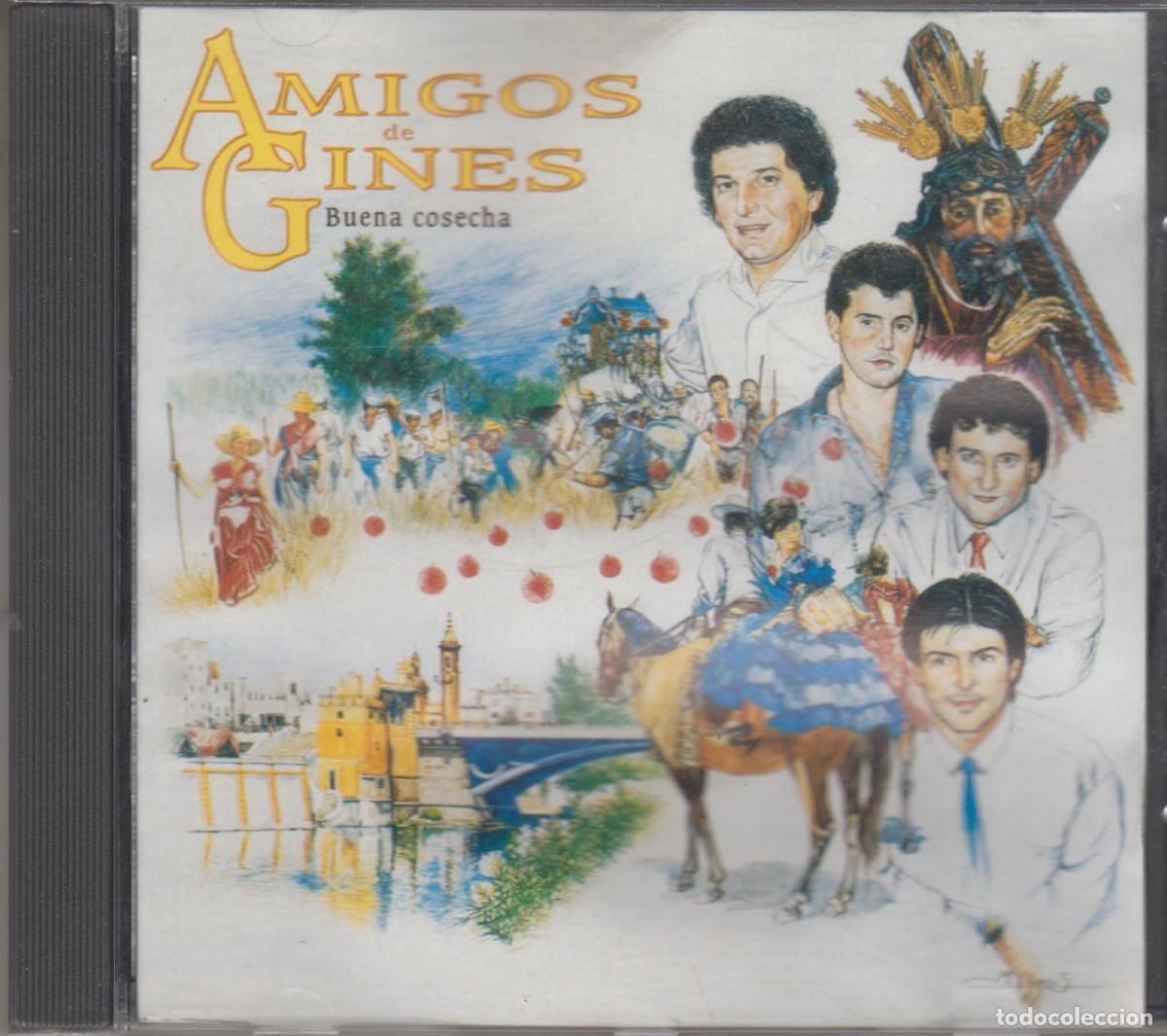 CDs de m&uacute;sica: Amigos de Gin&eacute;s cd Buena cosecha 1990 Hispavox