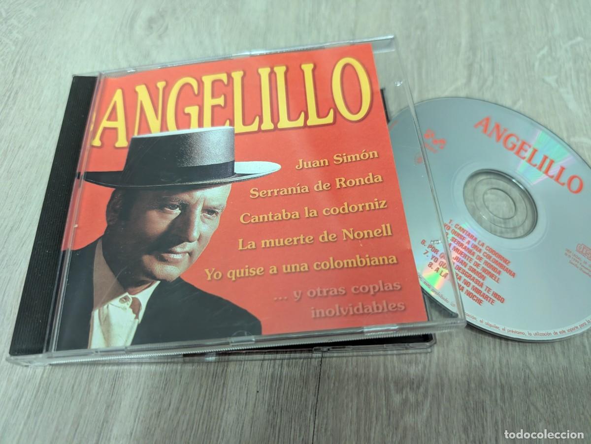 CDs de m&uacute;sica: ANGELILLO - GRANDES TEMAS ..CD ORIGINAL DE EFEN - 1999 - 8 TEMAS ..VER FOTOS - BUEN ESTADO