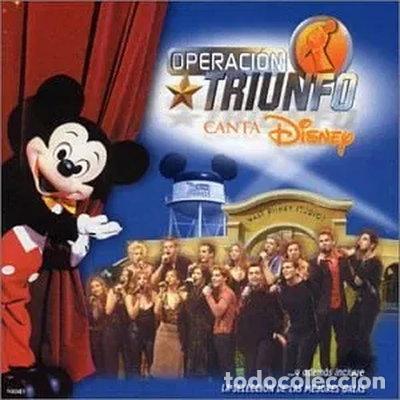CDs de m&uacute;sica: Operaci&oacute;n Triunfo Canta Disney- 8435036412510