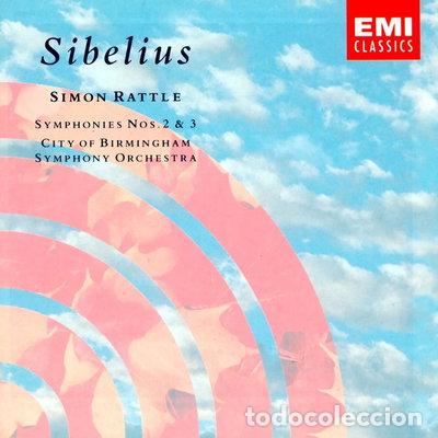 CDs de m&uacute;sica: Sibelius: Symphonies Nos. 2 & 3- 0077776412023