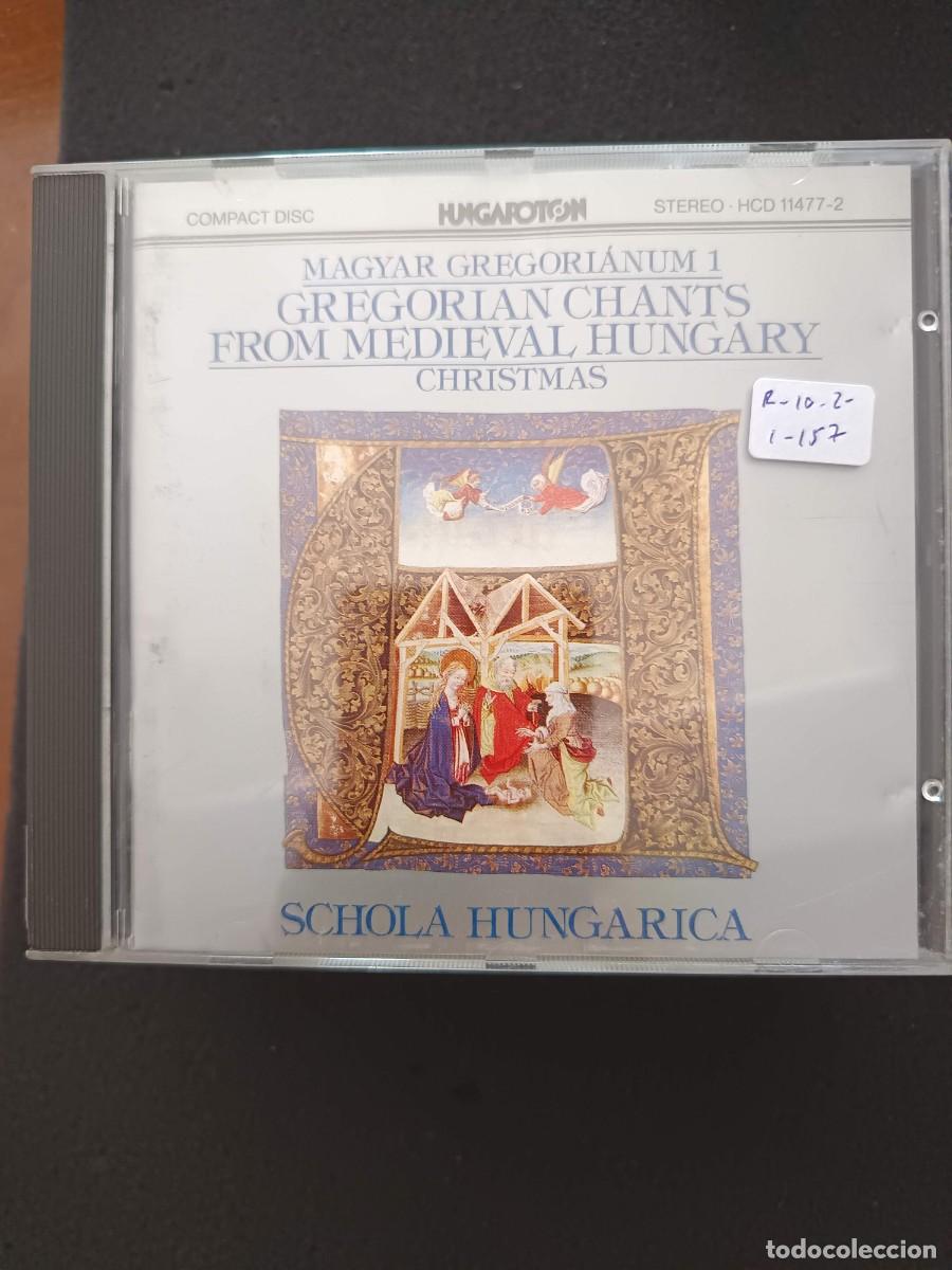 CDs de m&uacute;sica: MAGYAR GREGORIAN NUM. 1. GREGORIAN CHANTS FROM MEDIEVAL HUNGARY. CHRISTMAS. SCHOLA HUNGARICA
