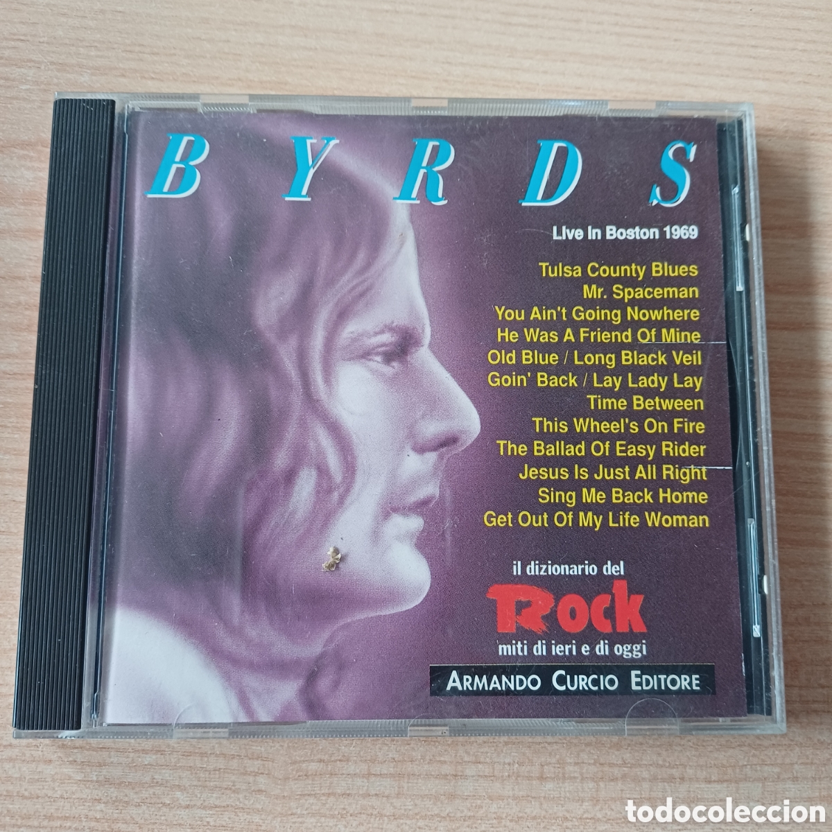 CDs de m&uacute;sica: BYRDS LIVE IN BOSTON 1969 ROCK CD
