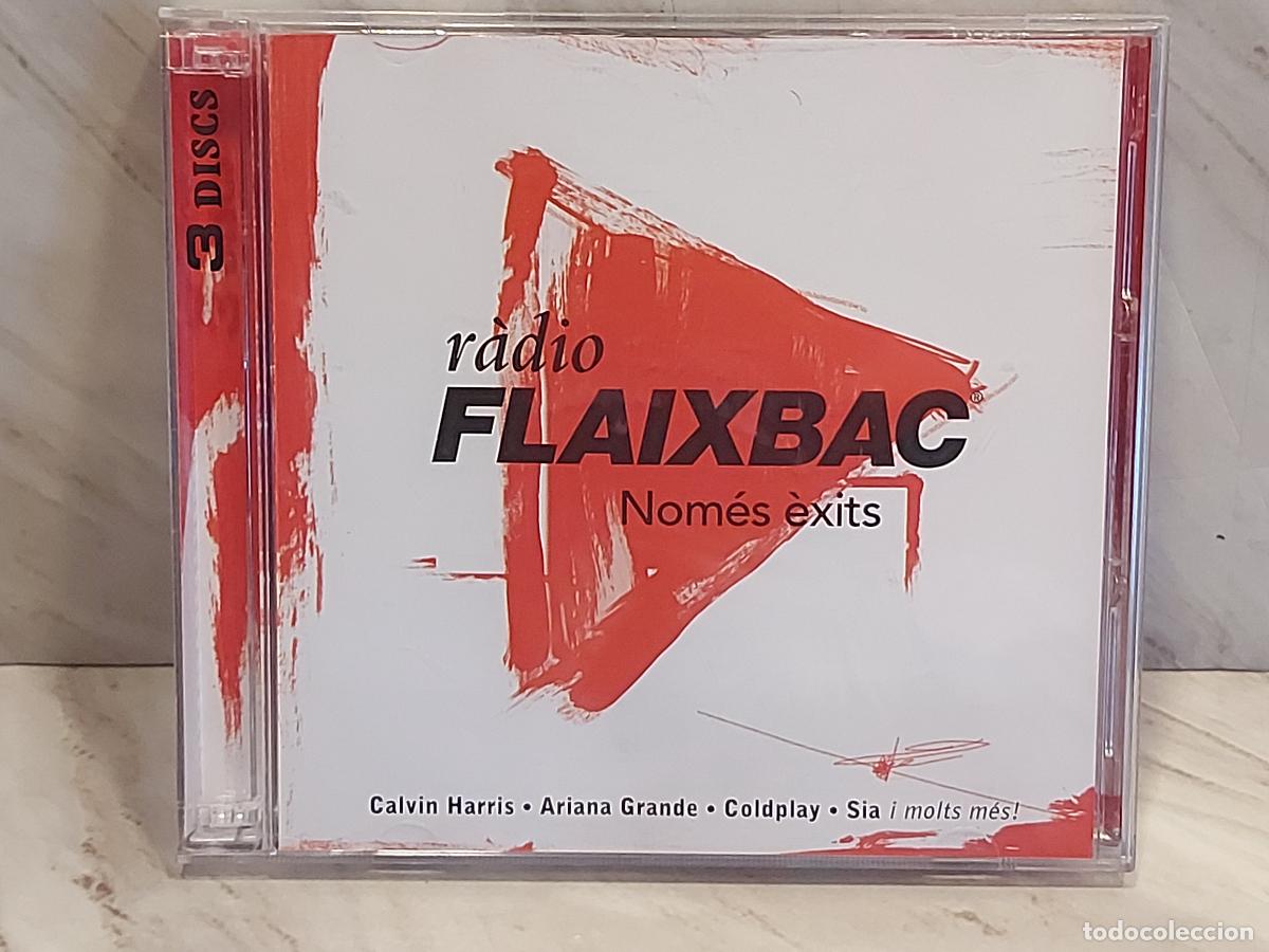 CDs de m&uacute;sica: RADIO FLAIXBAC | NOM&Eacute;S &Egrave;XITS | 3 CD | SIA | ARIANA GRANDE | COLDPLAY | CALVIN HARRIS | DUA LIPA