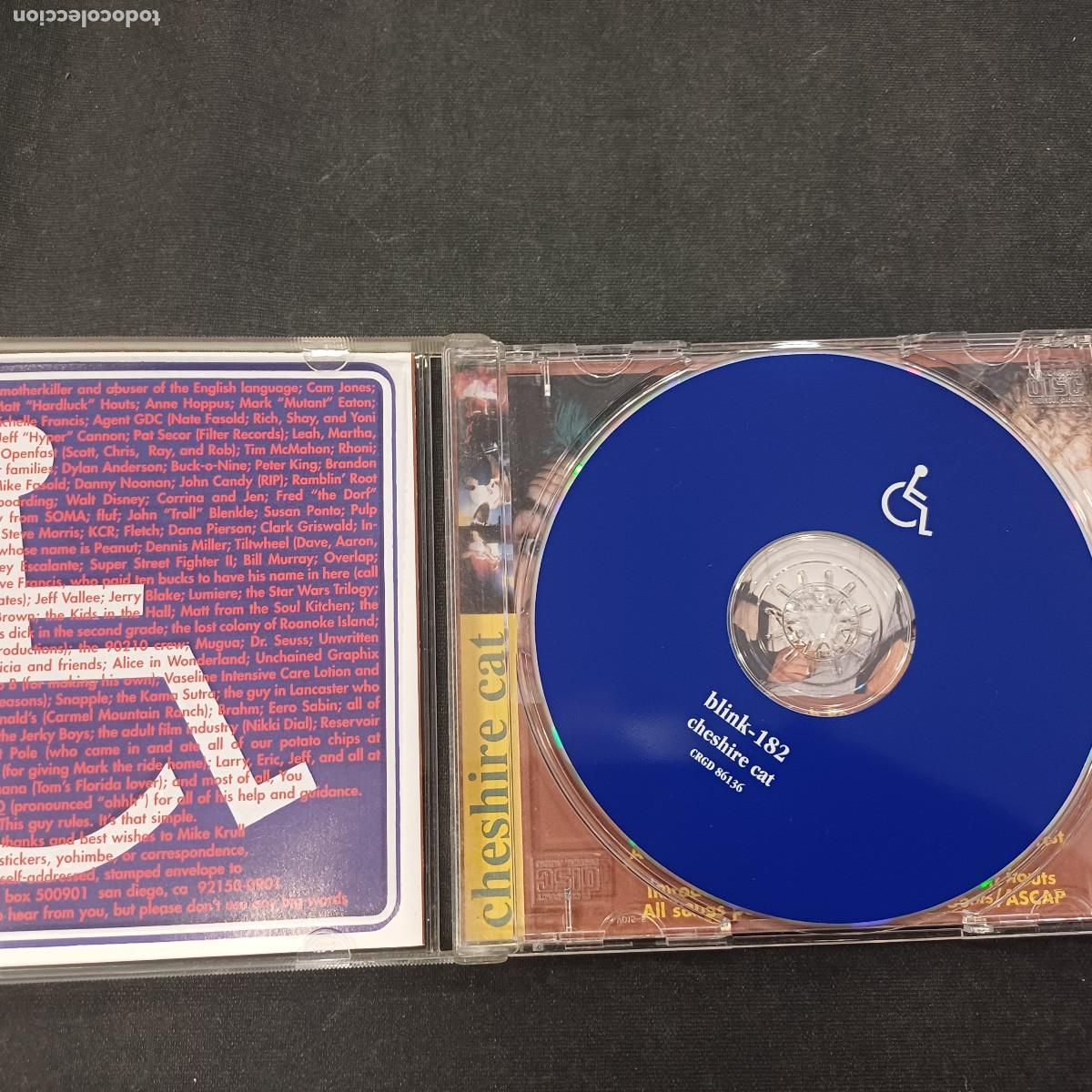CDs de m&uacute;sica: BLINK 182/CHESHIRE CAT/CD PUNK. - Foto 2