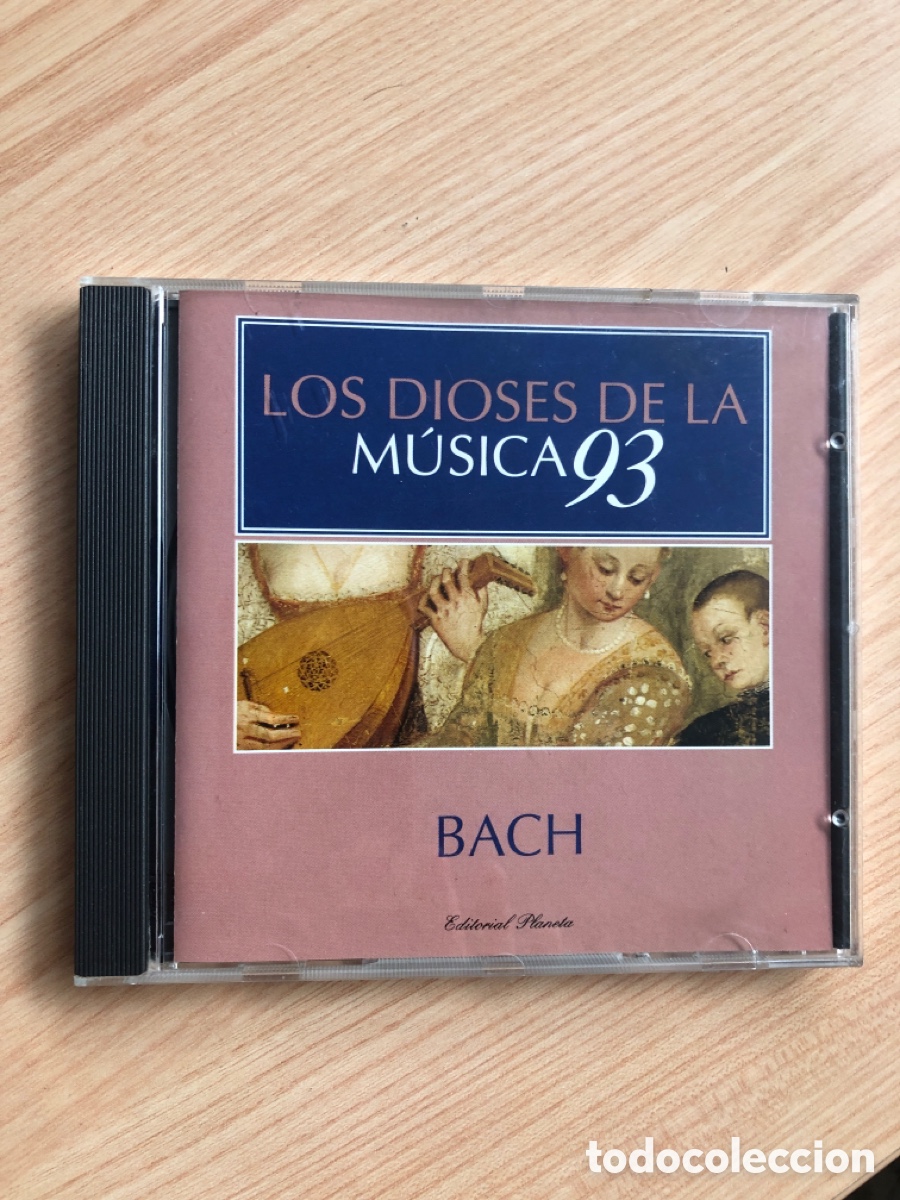 CDs de m&uacute;sica: LOS DIOSES D ELA MUSICA 93 BACH