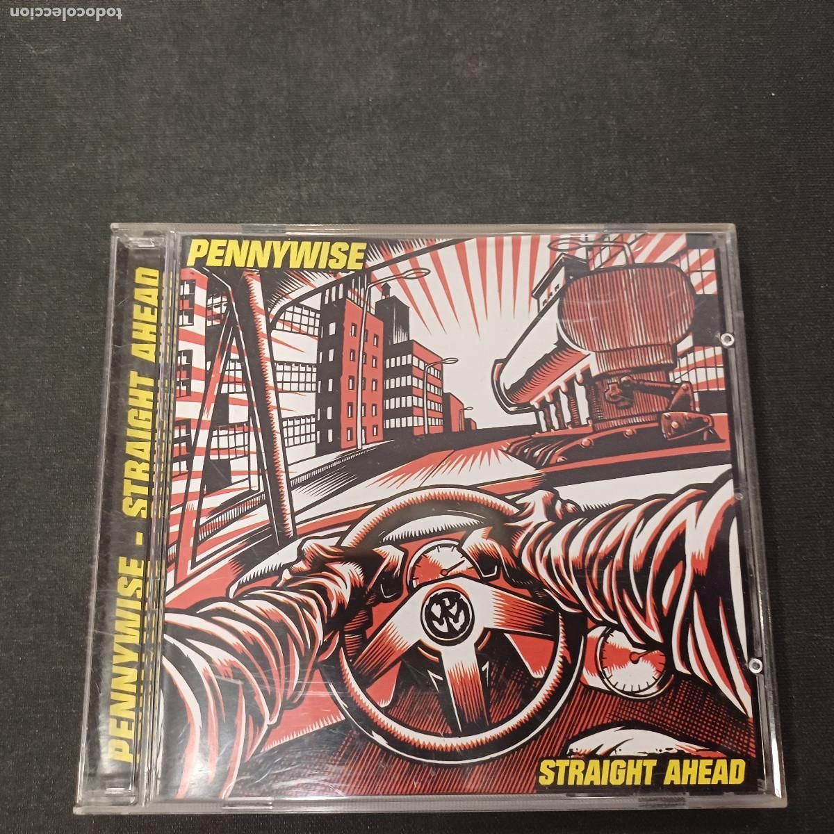 CDs de m&uacute;sica: PENNYWISE/STRAIGHT AHEAD/CD PUNK.