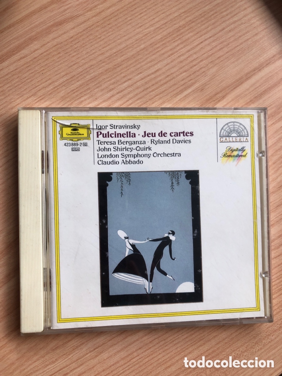 CDs de m&uacute;sica: IGOR STRAVINSKY PULCINELLA JEU DE CARTES
