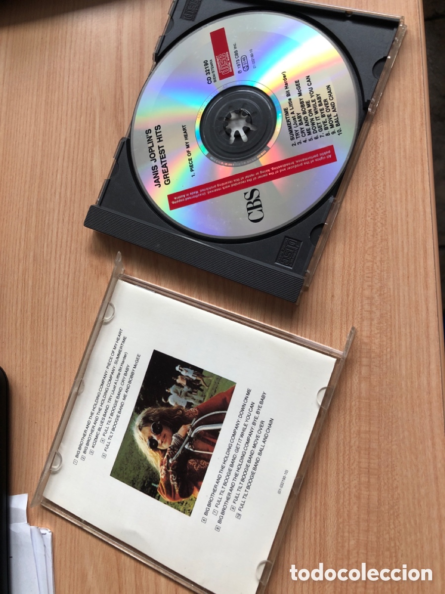 CDs de m&uacute;sica: JANIS JOPLINS GREATEST HITS - Foto 2