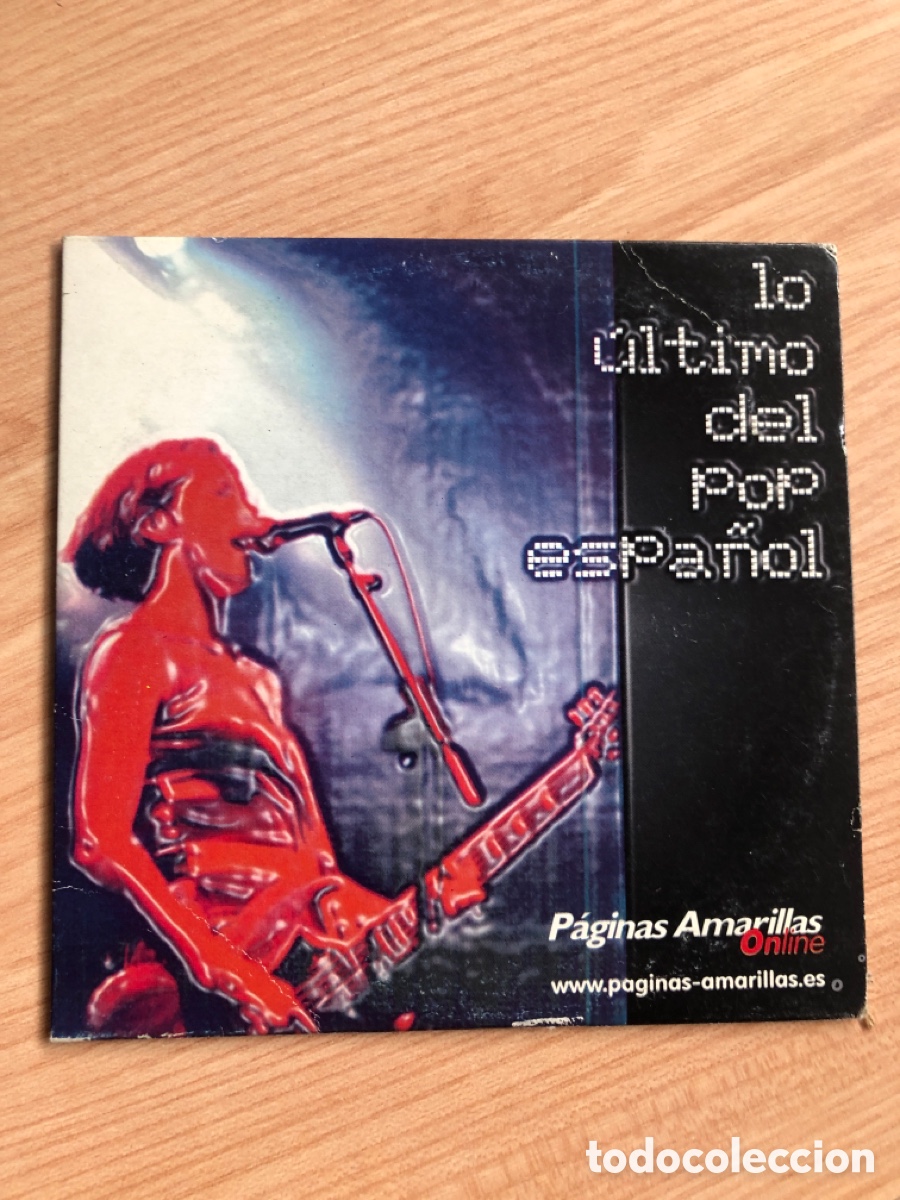 CDs de m&uacute;sica: LO ULTIMO DEL POP ESPA&Ntilde;OL PAGINAS AMARILLAS ONLINE