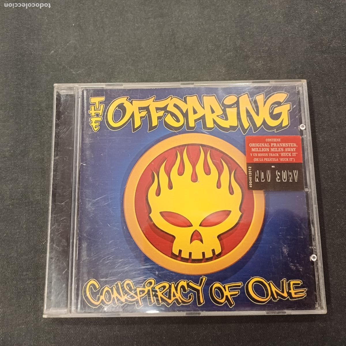 CDs de m&uacute;sica: THE OFFSPRING/CONSPIRACY OF ONE/CD PUNK.