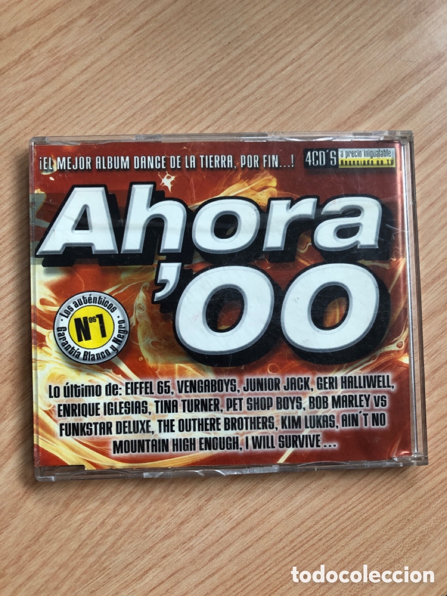 CDs de m&uacute;sica: AHORA 00 EL MEJOR ALBUM DANCE DE LA TIERRA