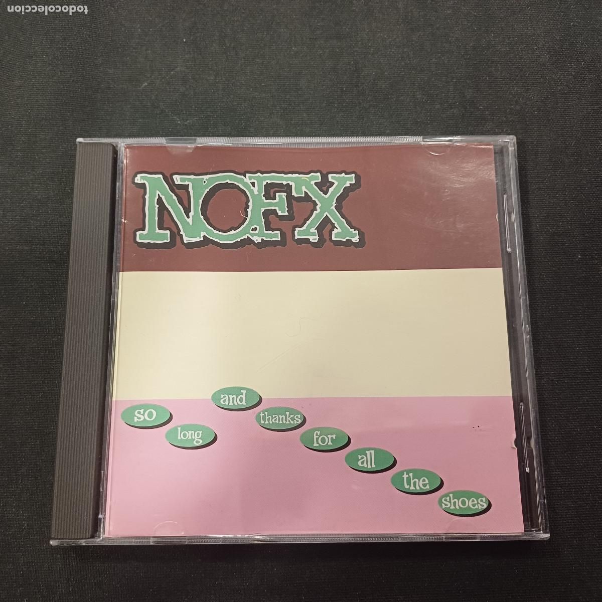 CDs de m&uacute;sica: NOFX/SO LONG AND THANKS FOR ALL THE SHOES/CD PUNK.