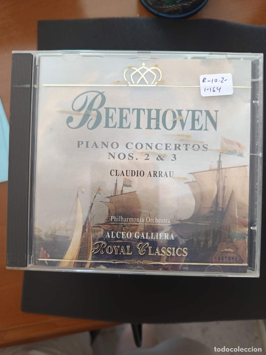 CDs de m&uacute;sica: BEETHOVEN: PIANO CONCERTOS N&ordm;S. 2 & 3. DIR: ALCEO GALLIERA. PIANO: CLAUDIO ARRAU. PHILHARMONIA