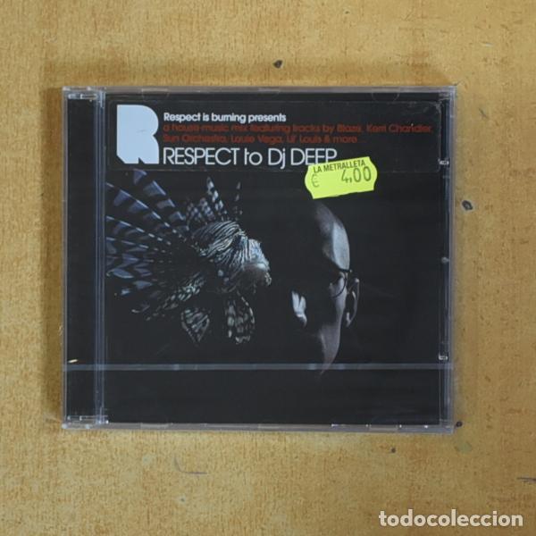 CDs de m&uacute;sica: DJ DEEP - RESPECT - CD - &iexcl;Haz tu pedido con m&aacute;s art&iacute;culos!