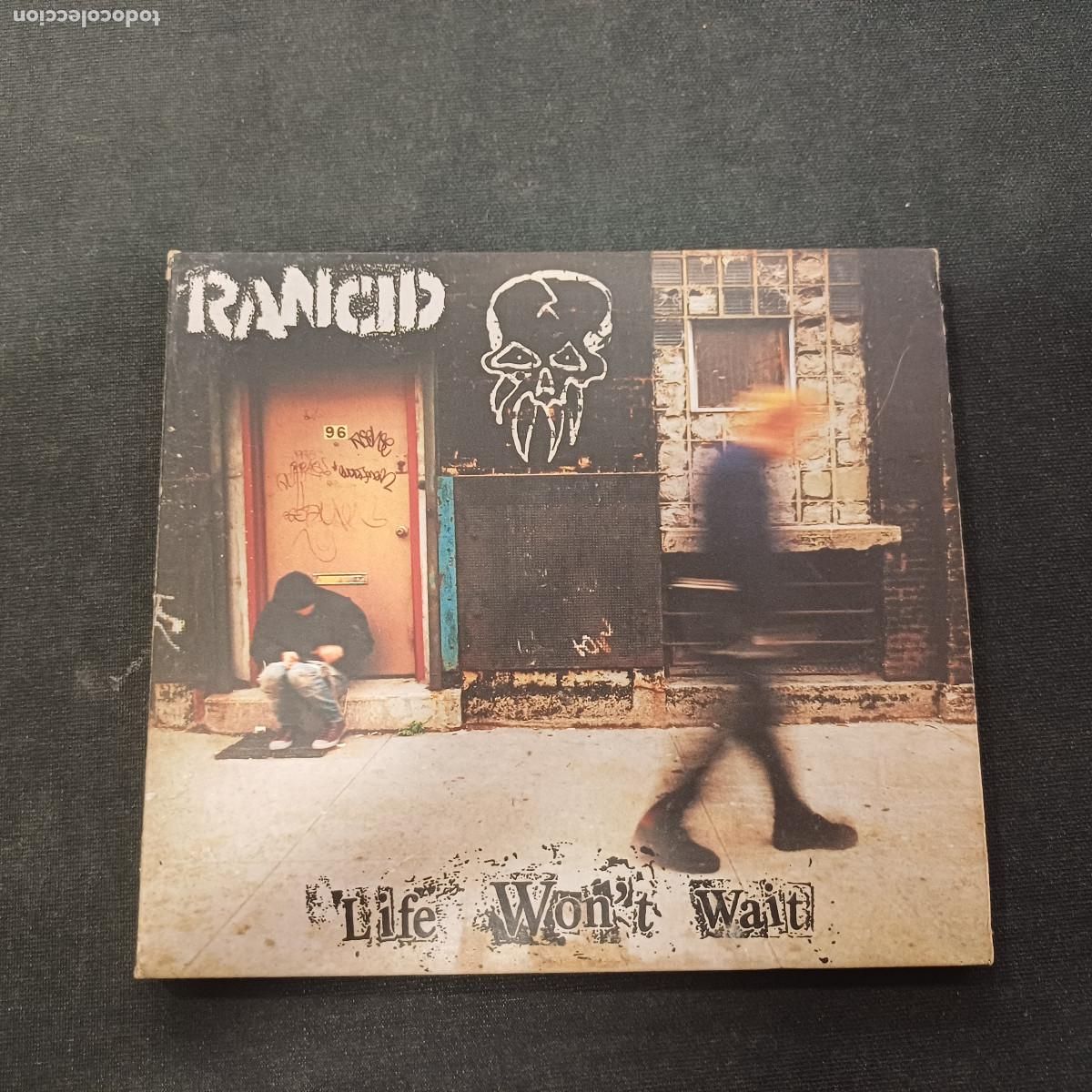 CDs de m&uacute;sica: RANCID/LIFE WON'T WAIT/CD DIGIPACK PUNK.
