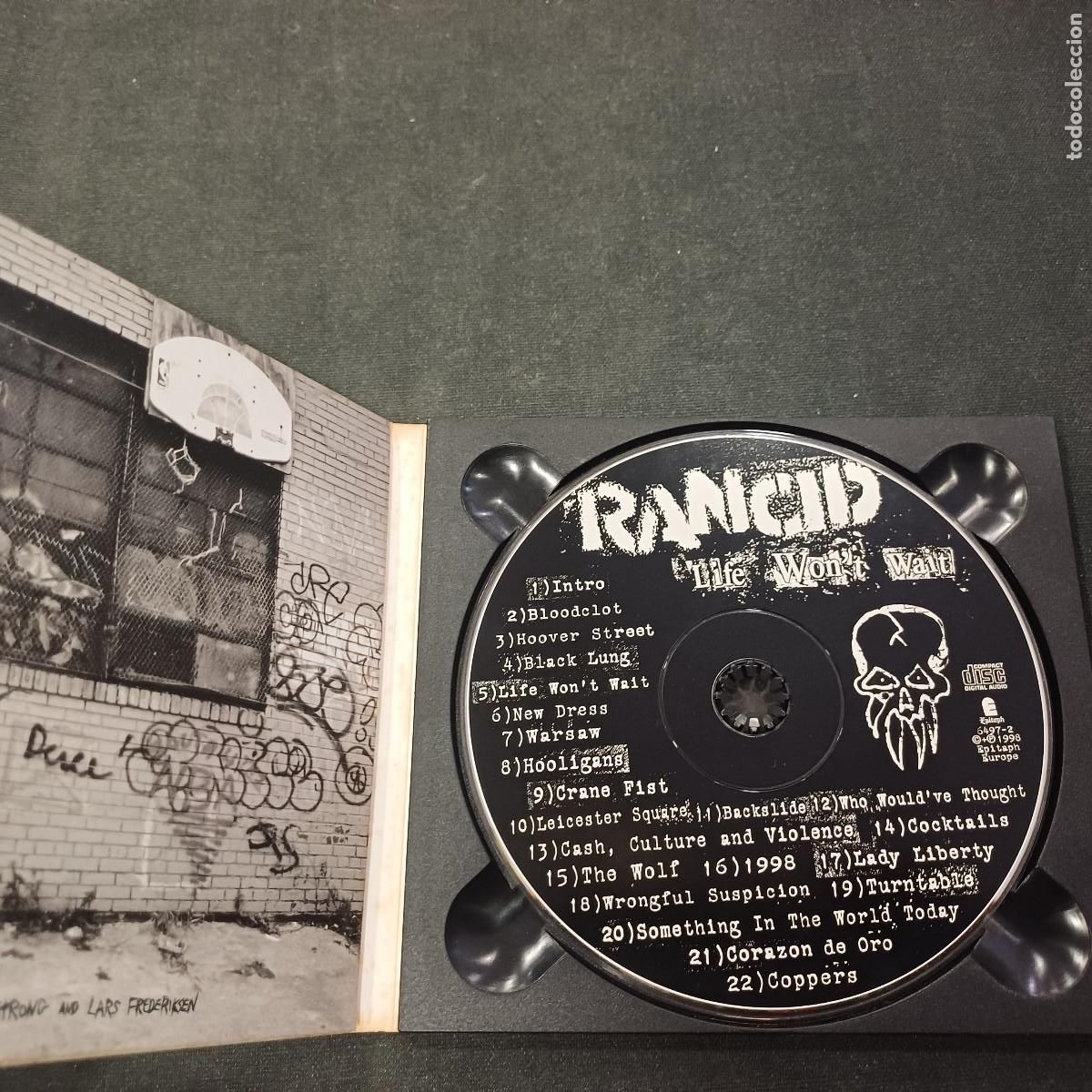 CDs de m&uacute;sica: RANCID/LIFE WONT WAIT/CD DIGIPACK PUNK. - Foto 3