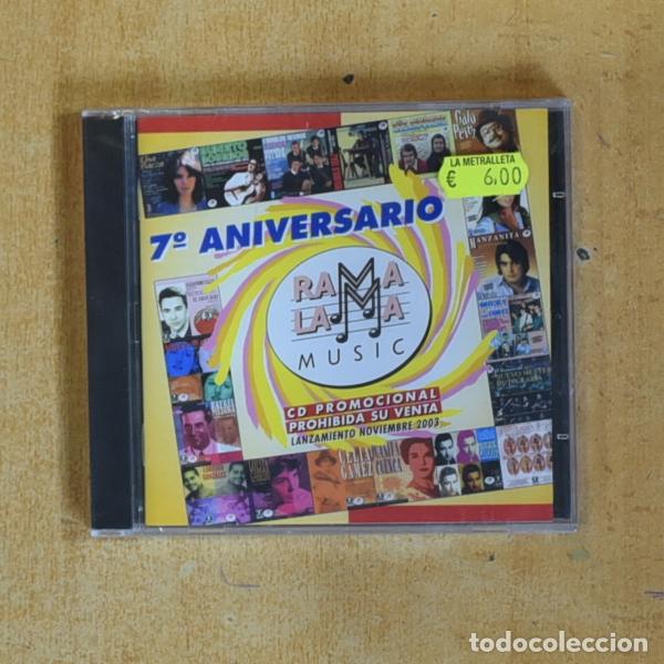 CDs de m&uacute;sica: VARIOS - 7 ANIVERSARIO RAMA LAMA MUSIC - CD