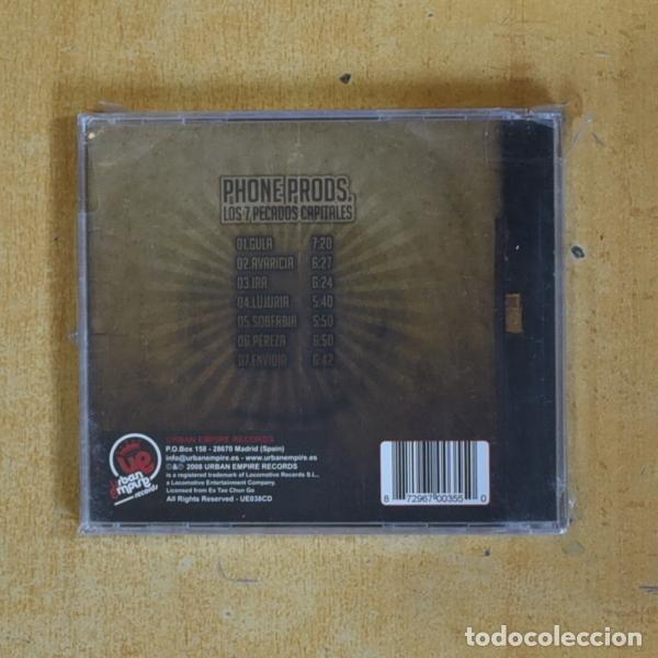 CDs de m&uacute;sica: PHONE PRODS - LOS 7 PECADOS CAPITALES - CD - Foto 2
