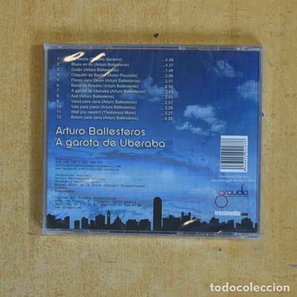 CDs de m&uacute;sica: ARTURO BALLESTEROS - A GAROTA DE UBERABA - CD - Foto 2