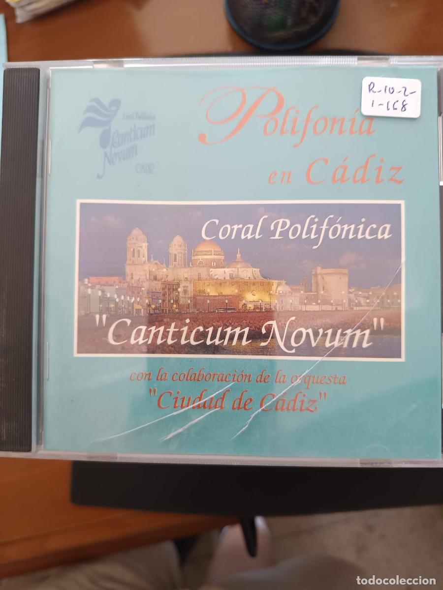 CDs de m&uacute;sica: POLIFON&Iacute;A EN C&Aacute;DIZ. CORAL POLIF&Oacute;NICA. &rdquo;CANTICUM NOVUM&rdquo; CON LA COLABORACI&Oacute;N DE LA ORQUESTA &rdquo;CIUDAD D
