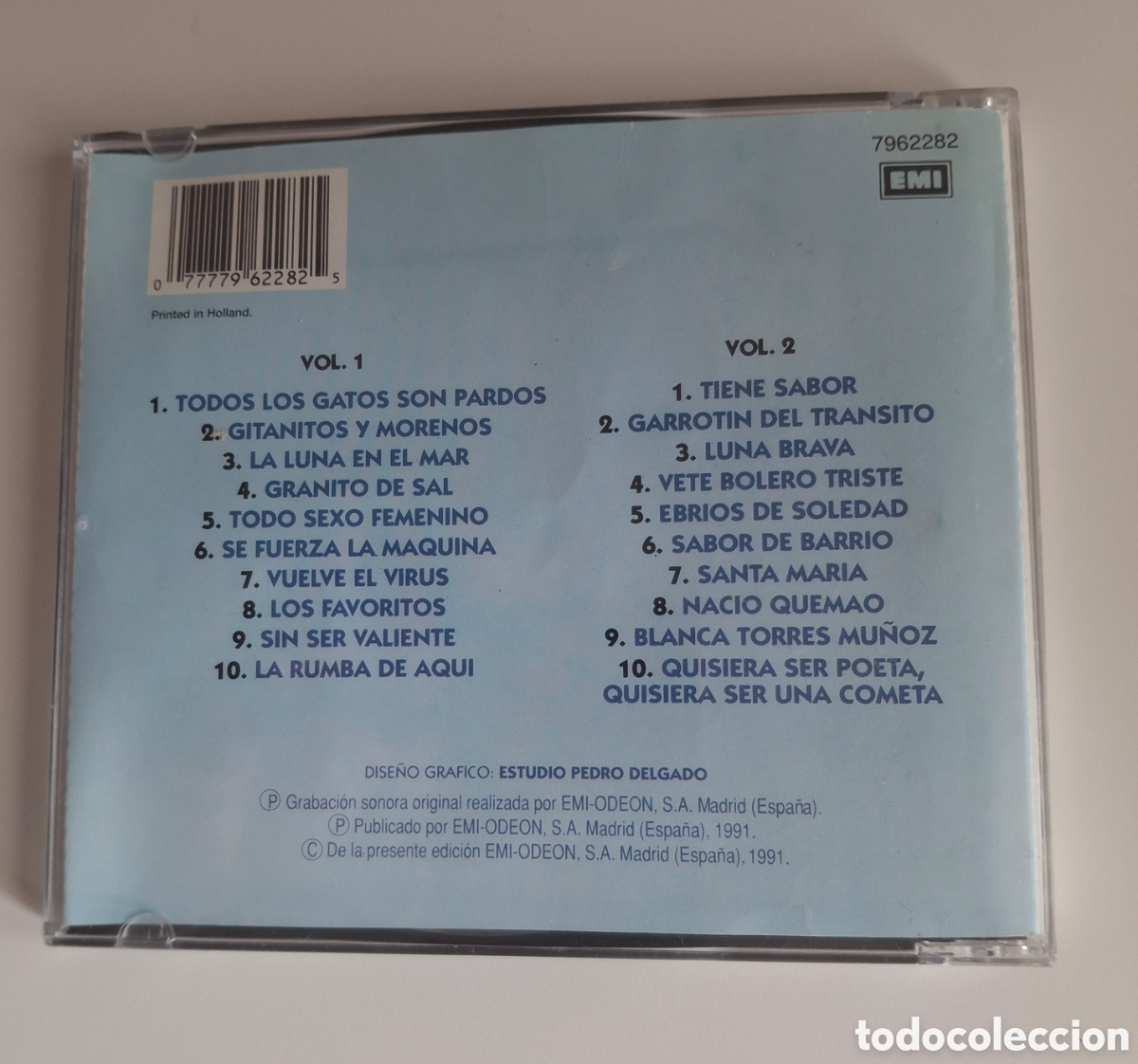 CDs de m&uacute;sica: DOBLE CD &rdquo;SABOR DE BARRIO&rdquo;, GATO PEREZ - Foto 2