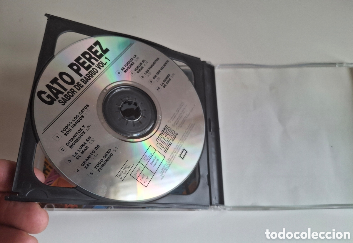 CDs de m&uacute;sica: DOBLE CD &rdquo;SABOR DE BARRIO&rdquo;, GATO PEREZ - Foto 4