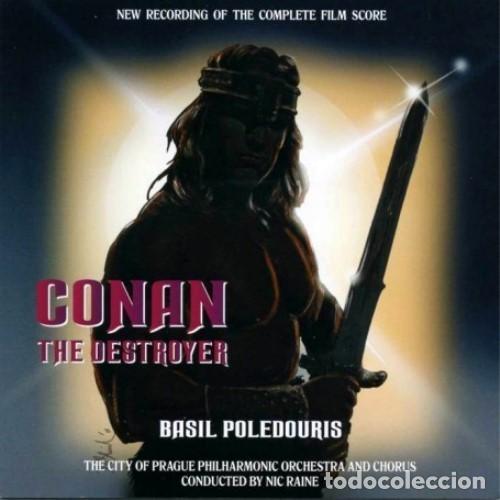 CDs de m&uacute;sica: Conan The Destroyer (2 CDs - Re-Recording) Basil Poledouris
