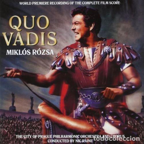 CDs de m&uacute;sica: Quo Vadis (2 CDs) Soundtrack CD nuevo Miklos Rozsa