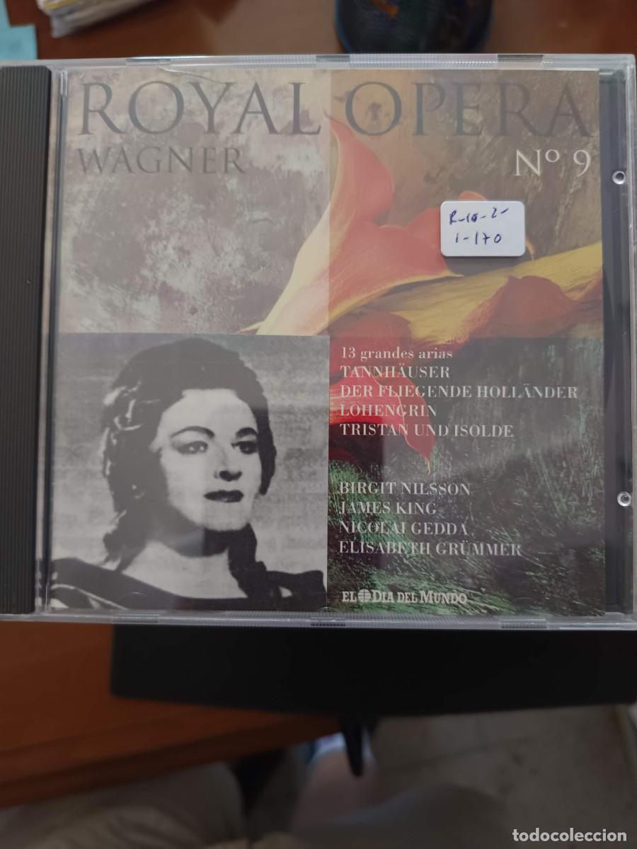 CDs de m&uacute;sica: ROYAL OPERA N&ordm; 9. WAGNER. 13 GRANDES ARIAS: TANNH&Auml;USER, DER FLIEGENDE HOLL&Auml;NDER, LOHENGRIN, TRISTAN
