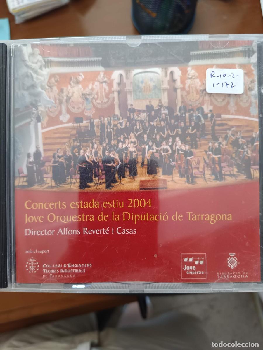 CDs de m&uacute;sica: CONCERTS ESTADA ESTIU 2004. JOVE ORQUESTRA DE LA DIPUTACI&Oacute; DE TARRAGONA. DIR: ALFONS REVERT&Eacute; I CASAS