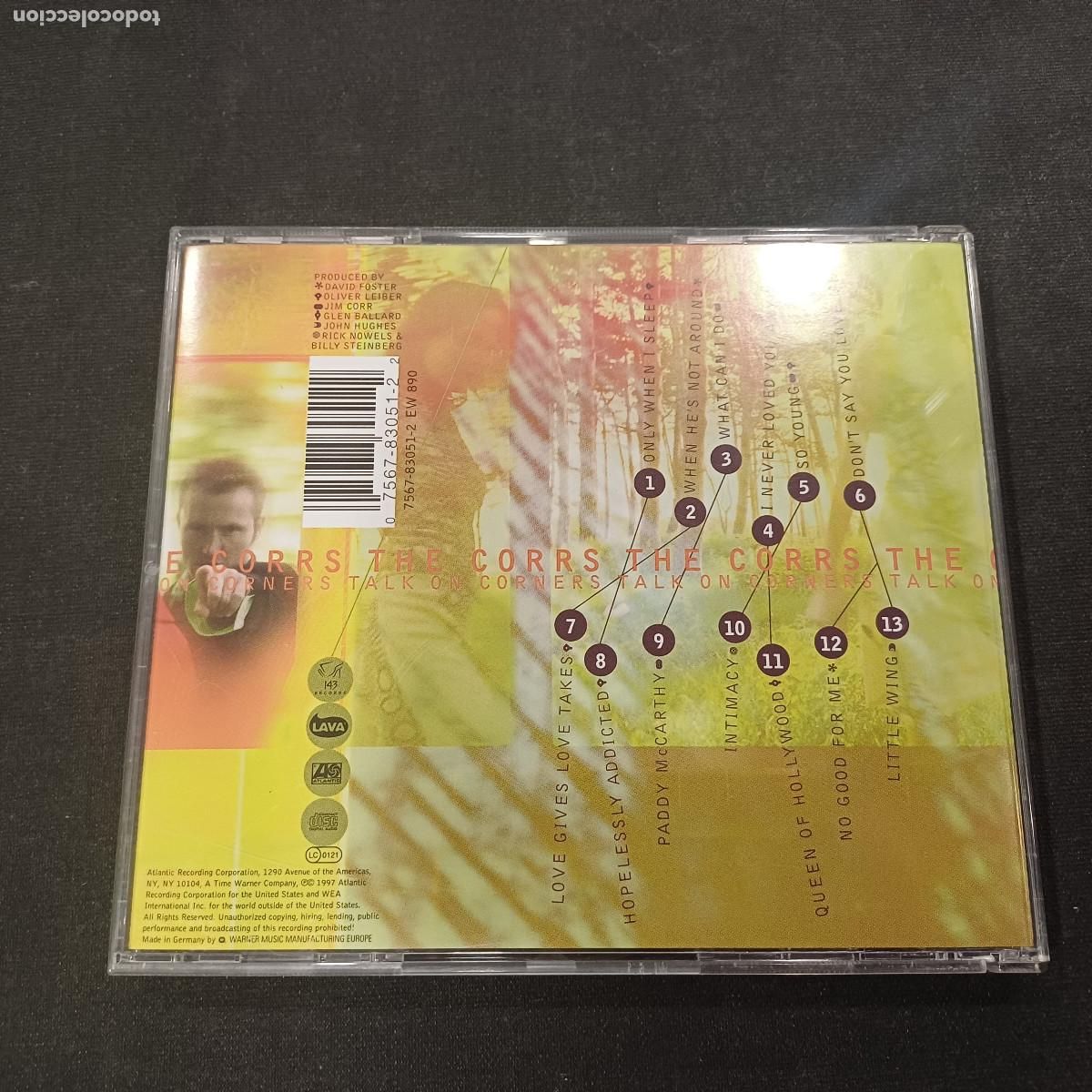 CDs de m&uacute;sica: THE CORRS/TALK ON CORNERS/CD. - Foto 3