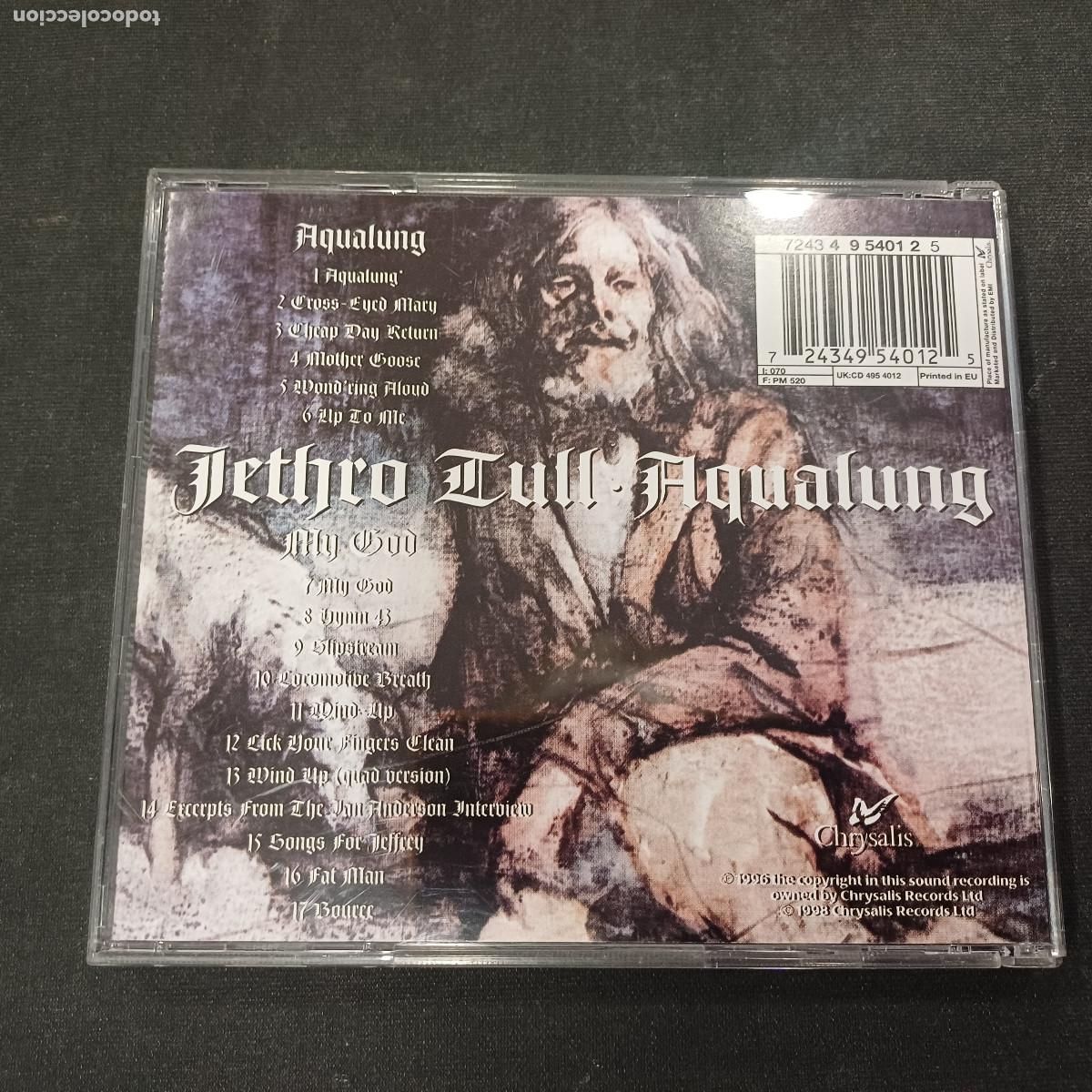 CDs de m&uacute;sica: JETHRO TULL/AQUALUNG/CD. - Foto 3