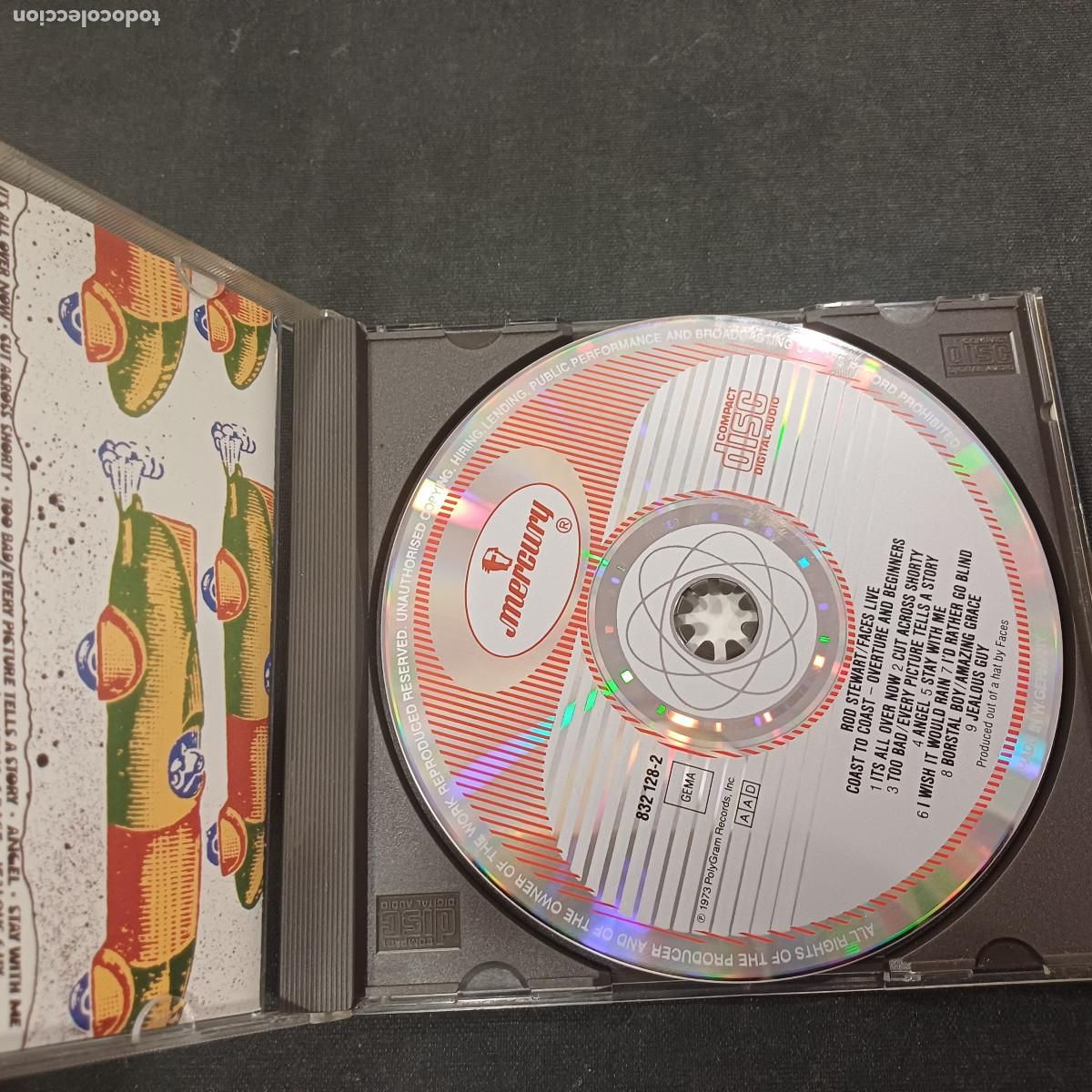 CDs de m&uacute;sica: ROD STEWART/FACES LIVE/CD. - Foto 2