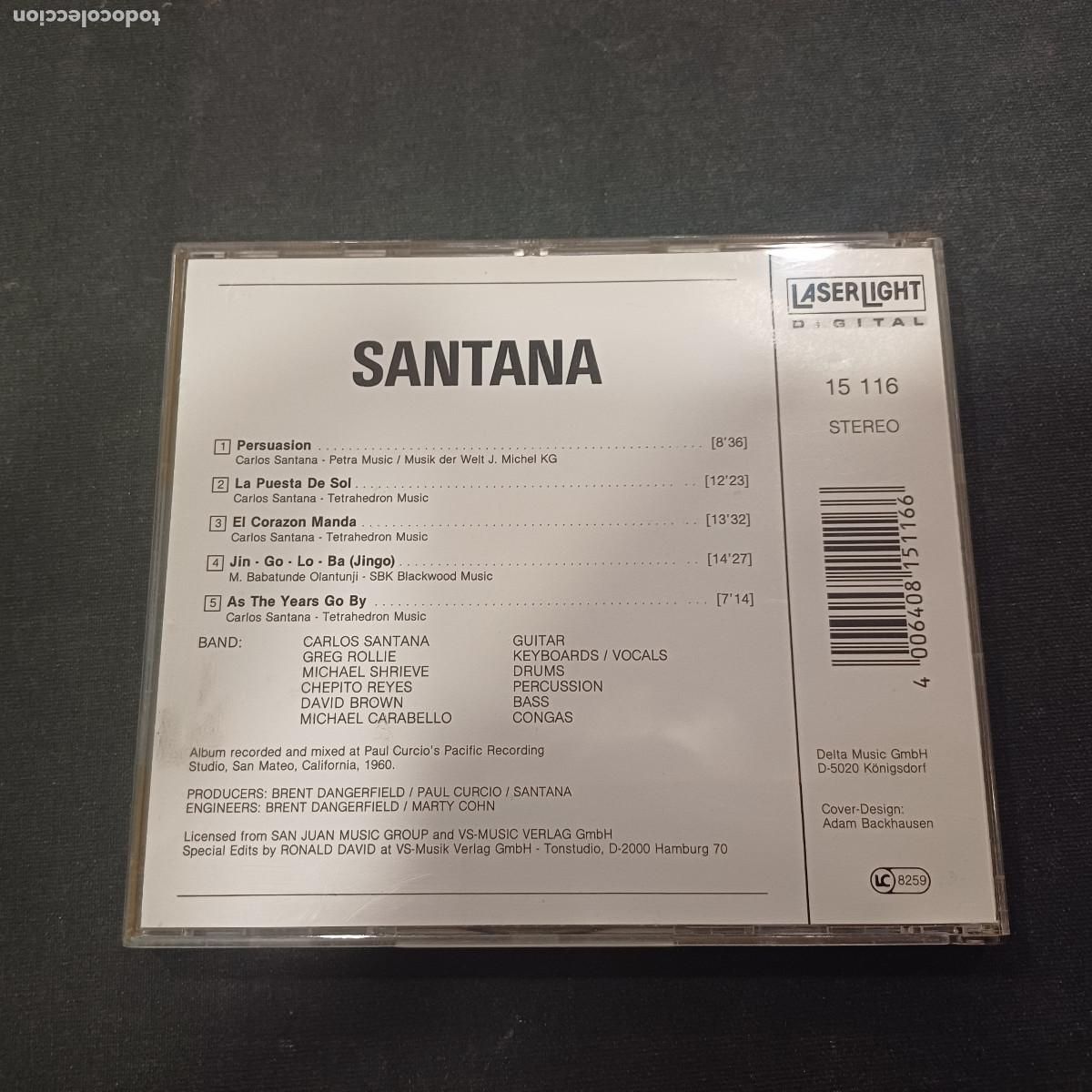 CDs de m&uacute;sica: SANTANA/JIN-GO-LO-BA/CD. - Foto 3