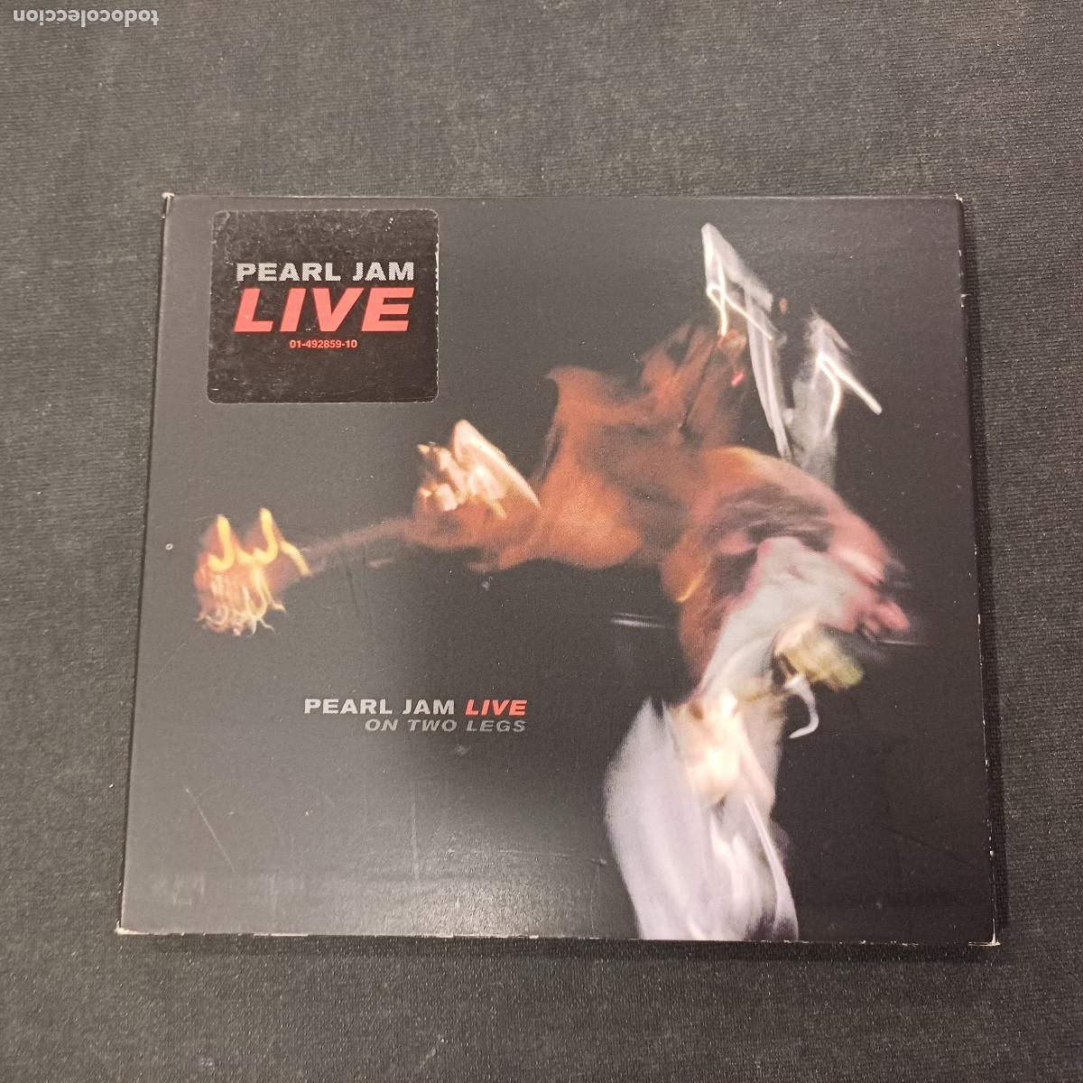 CDs de m&uacute;sica: PEARL JAM/LIVE ON TWO LEGS/CD DIGIPACK.