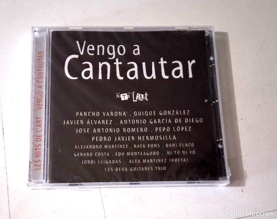 CDs de m&uacute;sica: CD &rdquo;VENGO A CANTAUTAR&rdquo; CD 17 TRACKS PRECINTADO SEALED PANCHO VARONA QUIQUE GONZA
