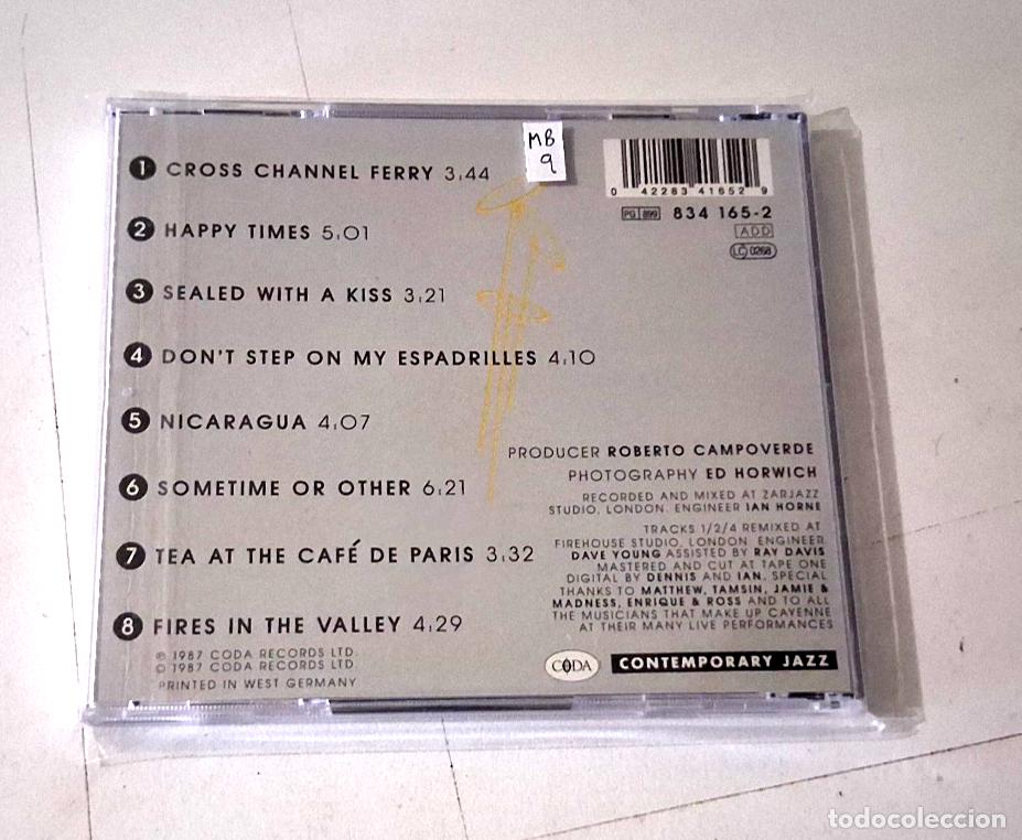 CDs de m&uacute;sica: CAYENNE &rdquo;HOT NIGHTS&rdquo; CD 8 TRACKS - Foto 2