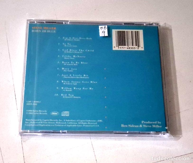 CDs de m&uacute;sica: STEVE MILLER &rdquo;BORN 2B BLUE&rdquo; CD 10 TRACKS - Foto 2