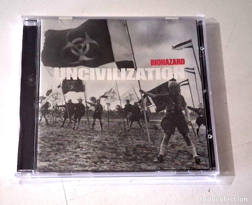 CDs de m&uacute;sica: BIOHAZARD &rdquo;UNCIVILIZATION&rdquo; CD 13 TRACKS COMO NUEVO