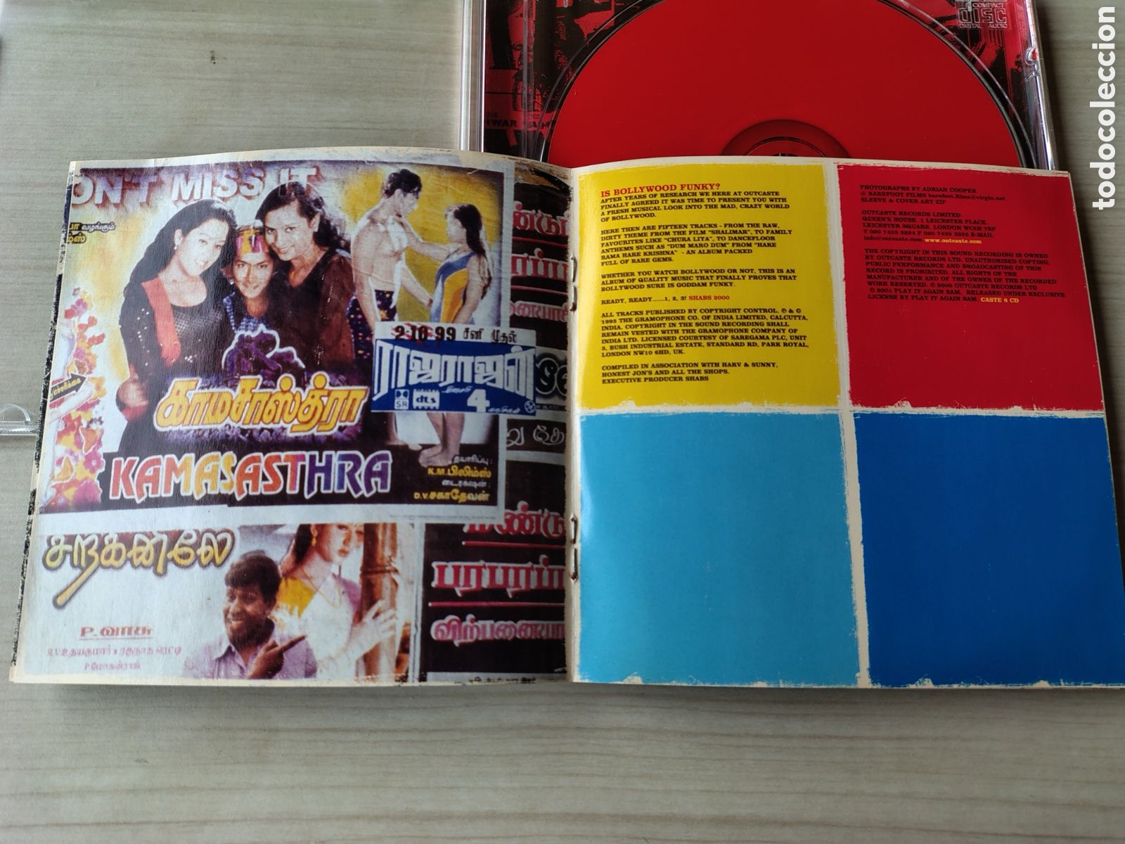 CDs de m&uacute;sica: BOLLYWOOD FUNK ( 2001 OUTCASTE ) - Foto 6