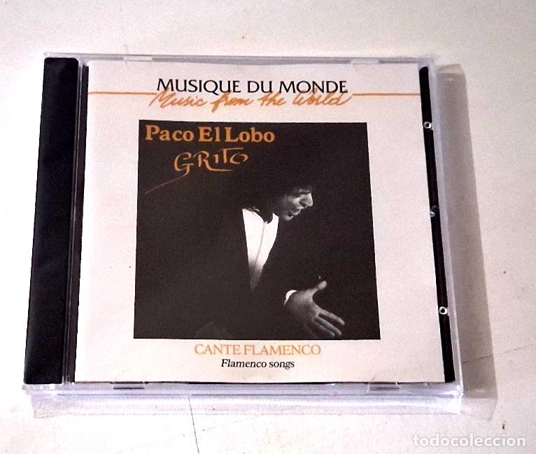 CDs de m&uacute;sica: PACO EL LOBO &rdquo;GRITO&rdquo; CD 9 TRACKS COMO NUEVO