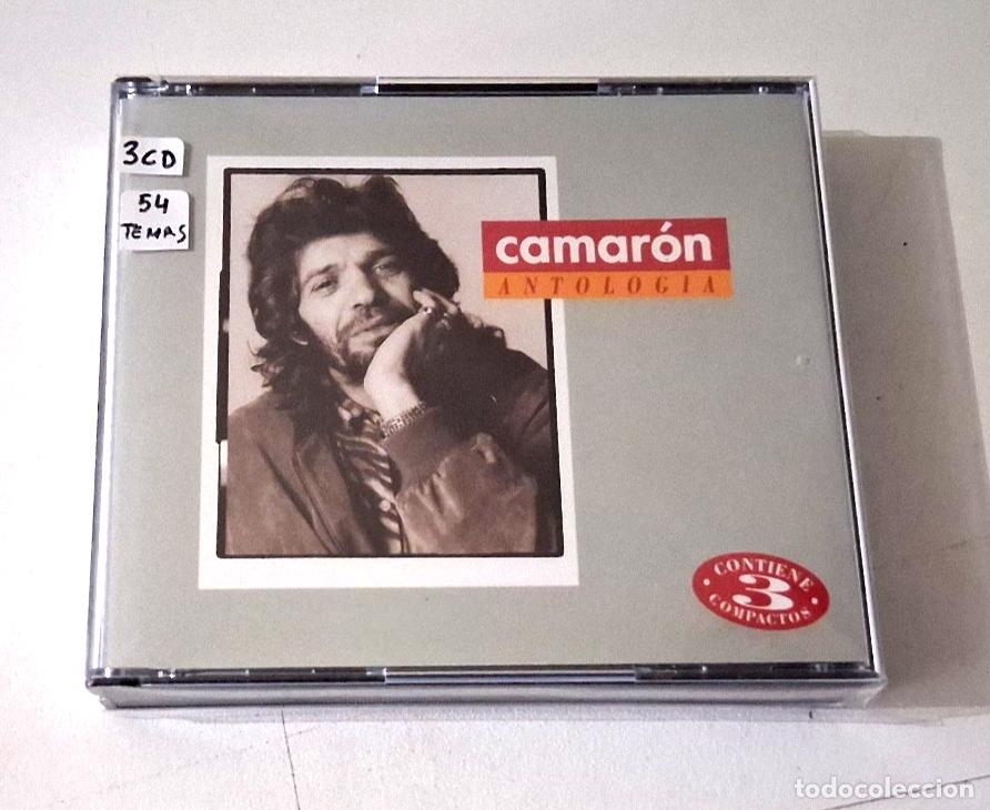 CDs de m&uacute;sica: CAMARON &rdquo;ANTOLOGIA&rdquo; 3CD 54 TRACKS CD