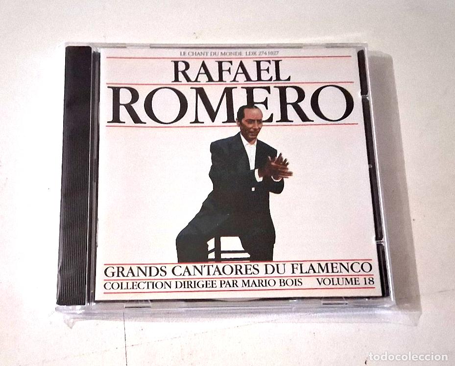 CDs de m&uacute;sica: RAFAEL ROMERO &rdquo;GRANDS CANTAORES DU FLAMENCO&rdquo; CD 18 TRACKS COMO NUEVO