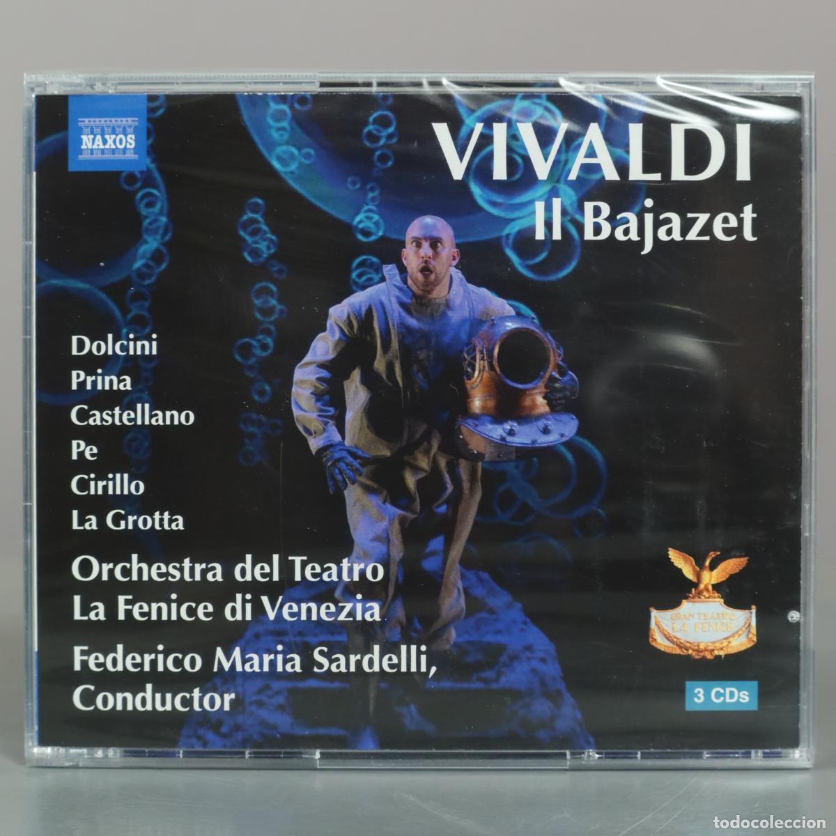 CDs de m&uacute;sica: CD. Vivaldi: Il Bajazet - Orchestra del Teatro La Fenice di Venezia, Federico Maria . PRECINTADO