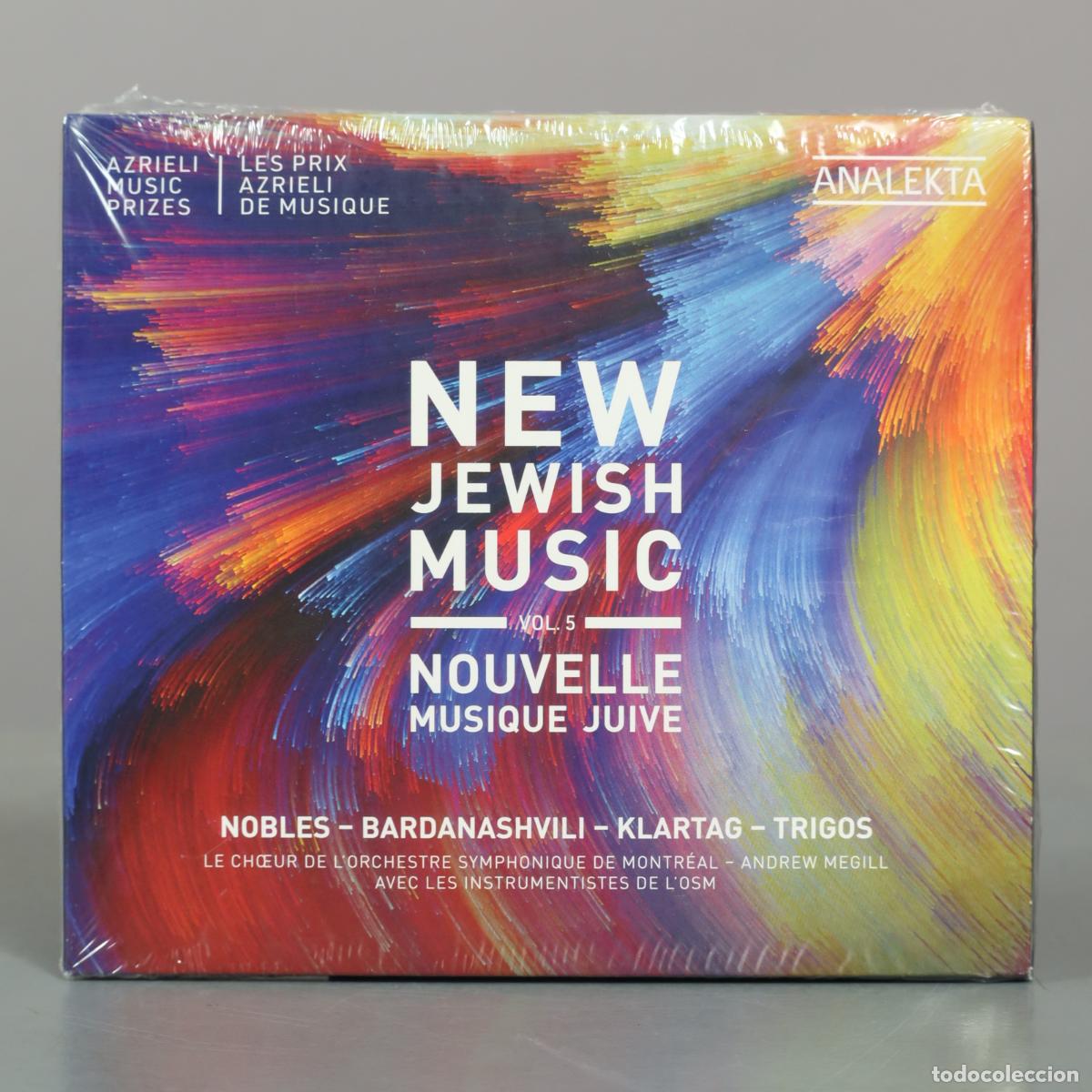 CDs de m&uacute;sica: CD. New Jewish Music Vol. 5 - Nobles, Bardanashvili, Klartag, Trigos, Le Ch&oelig;ur de . PRECINTADO