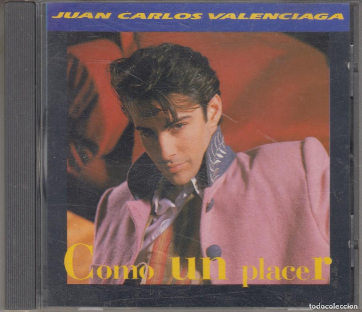 CDs de m&uacute;sica: Juan Carlos Valenciaga cd Como Un Placer 1990 Tino Casal Nacho Canut