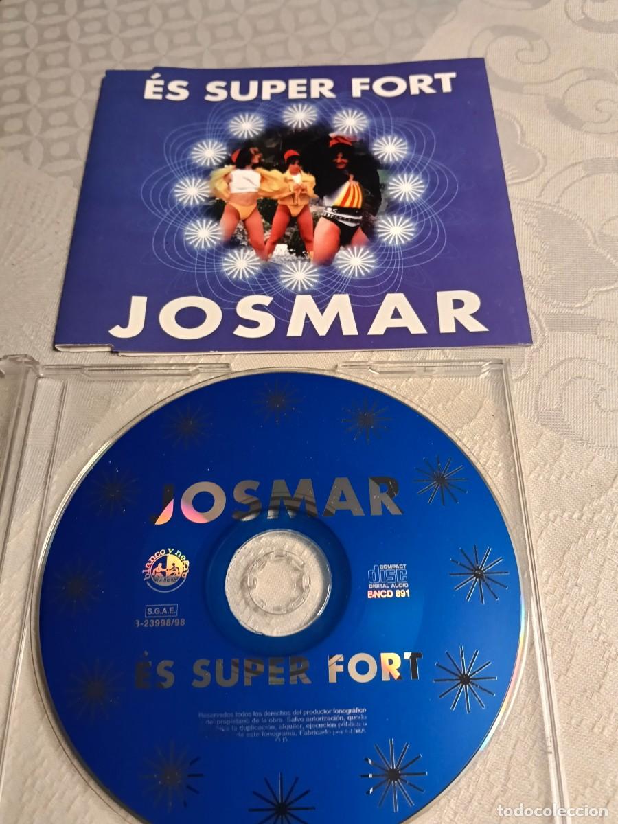 CDs de m&uacute;sica: RAR SINGLE CD. JOSMAR. &Eacute;S SUPER FORT. 3 TRACKS