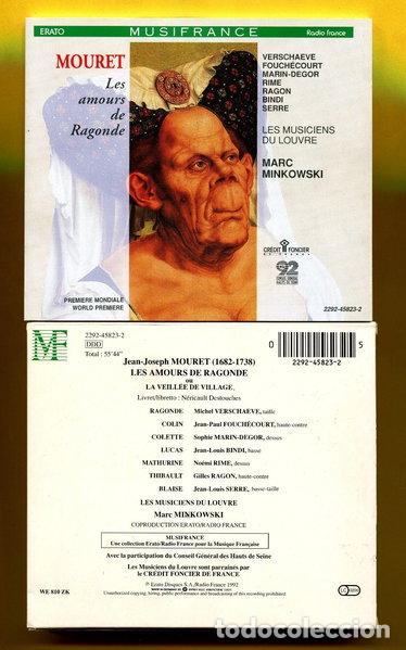 CDs de m&uacute;sica: Les Amours de Ragonde- 0022924582325
