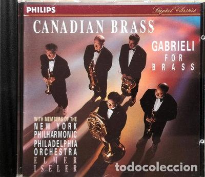 CDs de m&uacute;sica: Gabrieli for Brass- 0028943839228